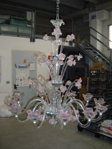 Custom lighting: Murano glass chandelier Venetian Ideas