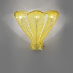 Light sculptures: Murano glass lamp Naga