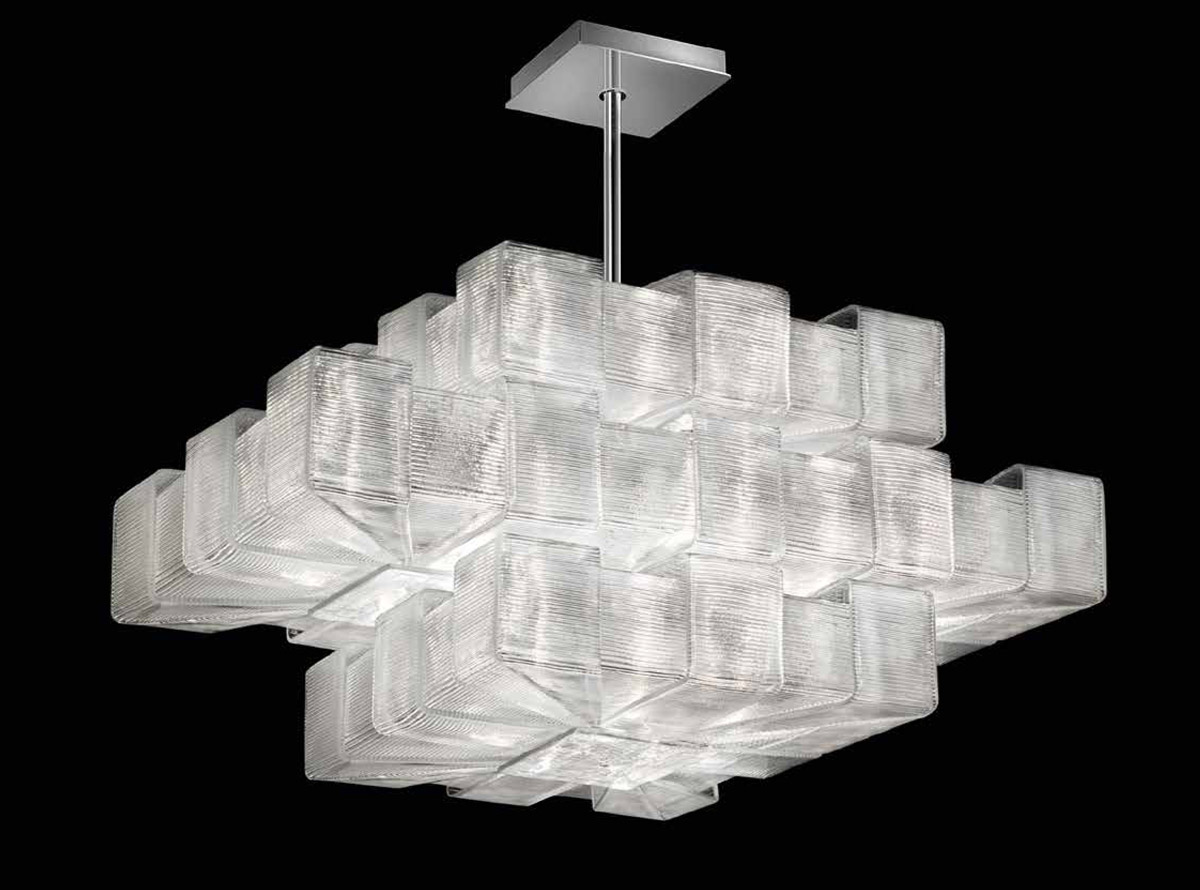 Italian glass chandelier-1345-S