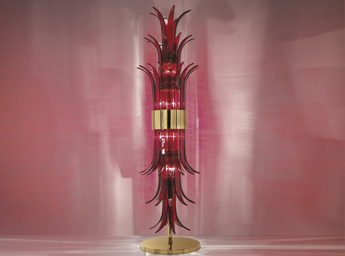 Venetian glass chandelier-sciabole2_C-1300
