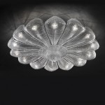 Light sculptures: Murano glass lamp Naga