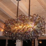 Murano blown glass chandelier - Ghirigori