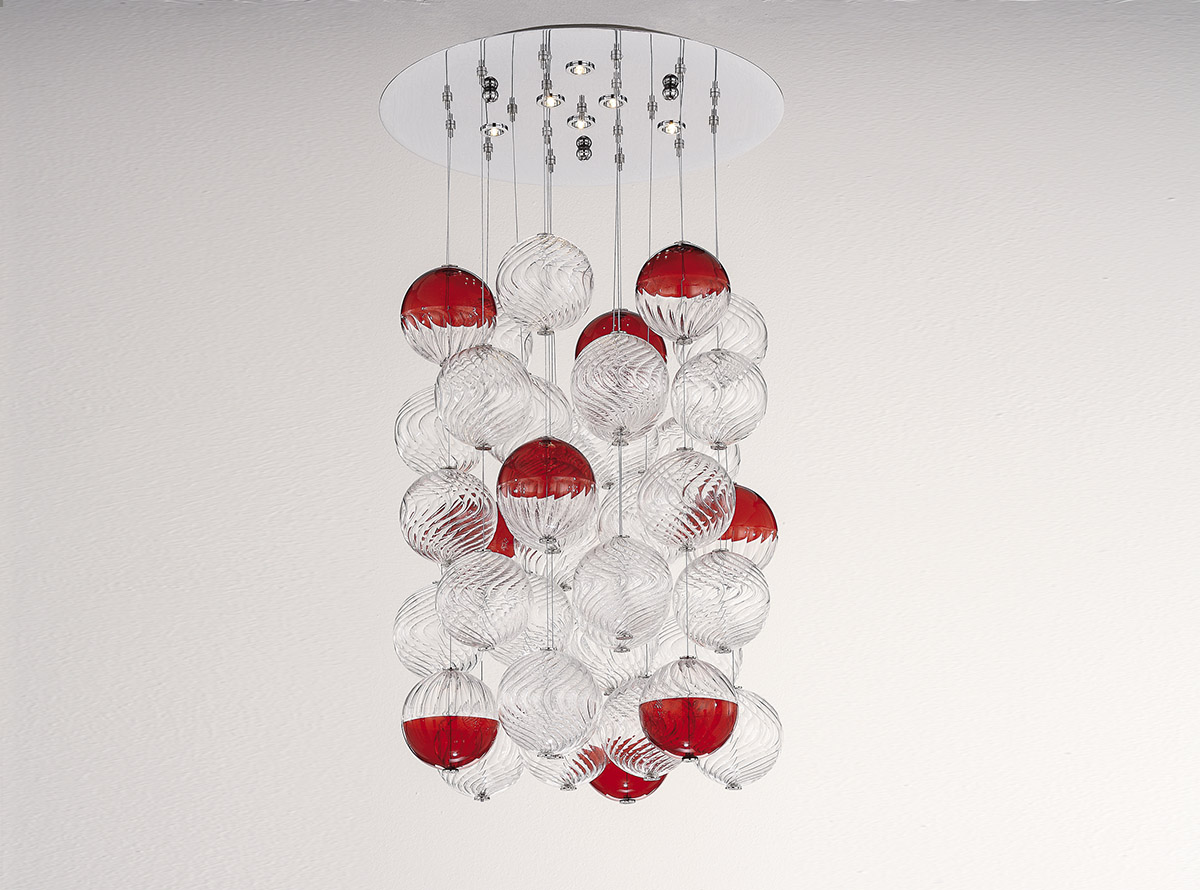 blown-glass-chandelier-4100-S3-red-bolle-vetro