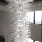 Custom blown glass chandeliers - Ghirigori C-E.H.F.6-4
