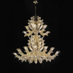 Fresco Art glass chandelier