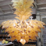 Fresco luxury handmade Murano glass chandelier