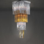 Italian art glass chandeliers