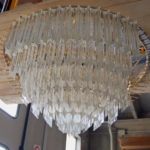 Light sculpture Murano glass