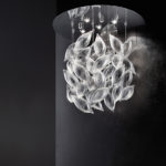 Blown glass chandelier - chicchi