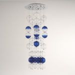 Venetian glass chandelier - bolle di vetro