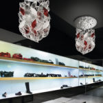 Venice glass chandelier - chicchi