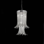 Murano italian glass: Modern chandelier design Sciabole