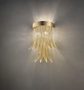 Wall lamp from Murano italian glass