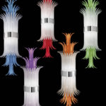 Murano italian glass: contemporary handmade chandeliers