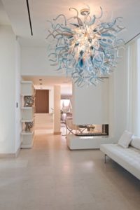 Venetian Glass chandelier for Luxury interiors design